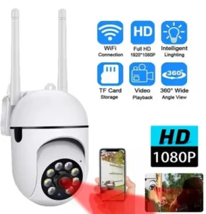 NARIYAS CCTV 4MP HD WiFi Wireless Camera Night Vision 360°Live View Alarm TwoWay Audio Security Camera