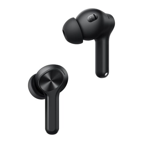 realme Buds T200x True Wireless Earbuds with 12.4mm Dynamic Bass Drivers, 25 dB ANC, Quad Mic, 45ms Latency, Upto 48 Hrs Playback, Fast Charge, IP55 Rated, BT 5.4 (Pure Black) - Image 4