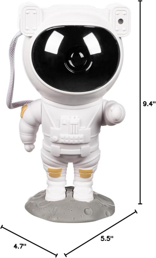 Star Projector Galaxy Night Light - Astronaut Space Projector, Starry Nebula Ceiling LED Lamp with Timer and Remote, Kids Room Decor Aesthetic, for Christmas & Birthdays - Image 2