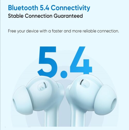 realme Buds T200x True Wireless Earbuds with 12.4mm Dynamic Bass Drivers, 25 dB ANC, Quad Mic, 45ms Latency, Upto 48 Hrs Playback, Fast Charge, IP55 Rated, BT 5.4 (Pure Black) - Image 6