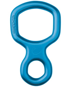 EDELRID BUD Figure 8  (Robust figure 8 descender made of aluminum | for belaying and rappelling)