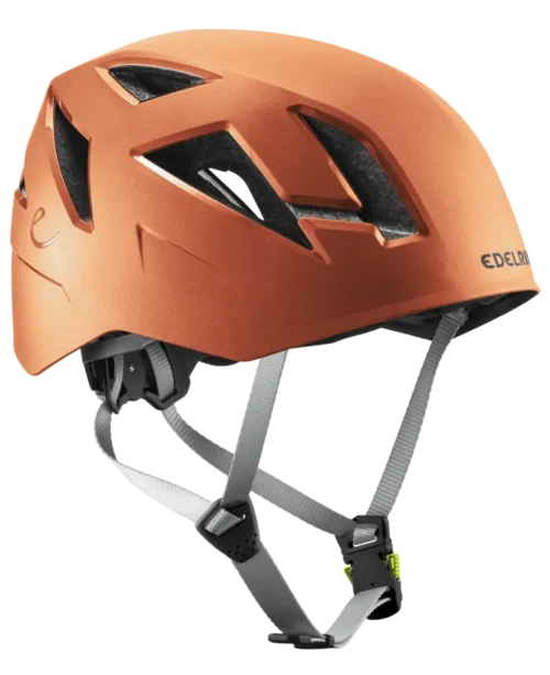 EDELRID ZODIAC Robust climbing helmet | Ventilation, wear comfort, and durability | HYBR (SAHARA)