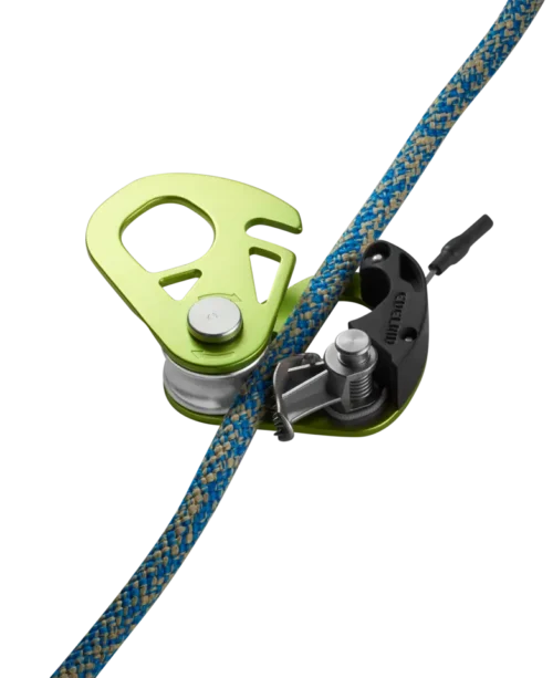 edelrid SPOC Qasis Ascender (Ultralight pulley with a backstop) - Image 3