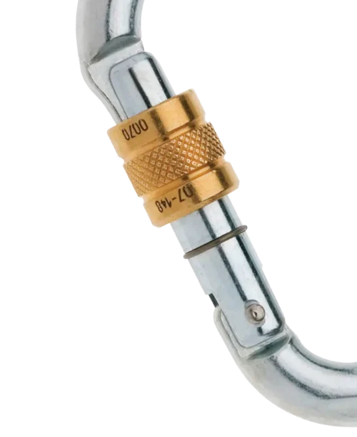 EDELRID STEEL HMS SCREW Locking Carabiner - Image 3