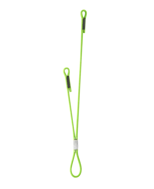 edelrid SWITCH DOUBLE Lanyards(Asymmetrical Y-lanyard for self-belaying)