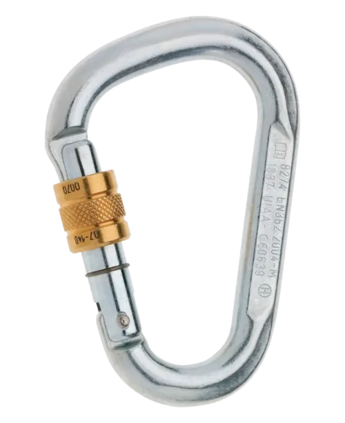 EDELRID STEEL HMS SCREW Locking Carabiner - Image 4