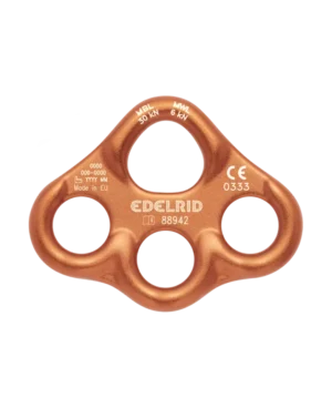 EDELRID MINI RIG (Small, light, aluminum rigging plate)