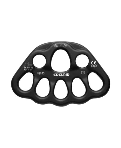 EDELRID MASTER RIG Anchors (Large, robust, aluminum rigging plate)