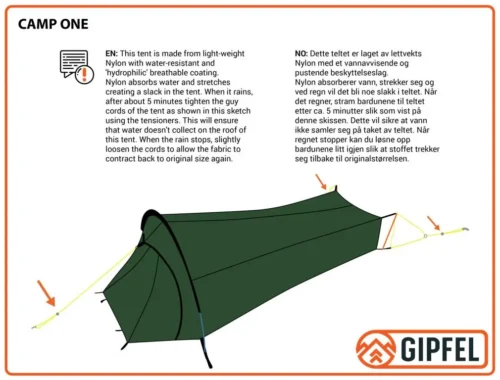 GIPFEL Camp One Bivy Tent - Image 3