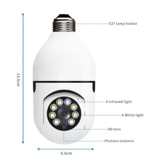 NARIYAS V380 WIFI HOLDER CAMERA - Image 2