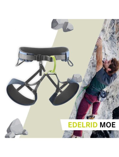 Edelrid Moe Harness MEDIUM SIZE (First partially recycled sports climbing harness on the market) - Image 5