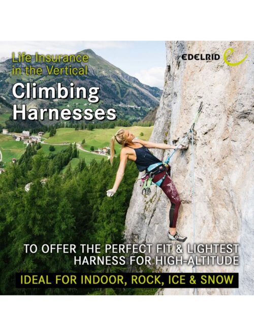 Edelrid Jayne Harness SMALL SIZE (Comfortable all-round climbing harness for women) - Image 7