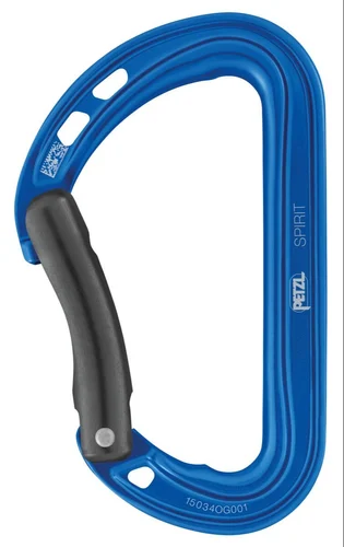 Petzl Spirit Bent Gate Carabiner