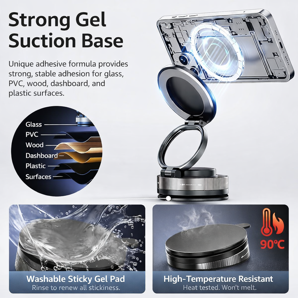 Universal Magnetic Car Phone Mount - NARIYA'S - Image 4